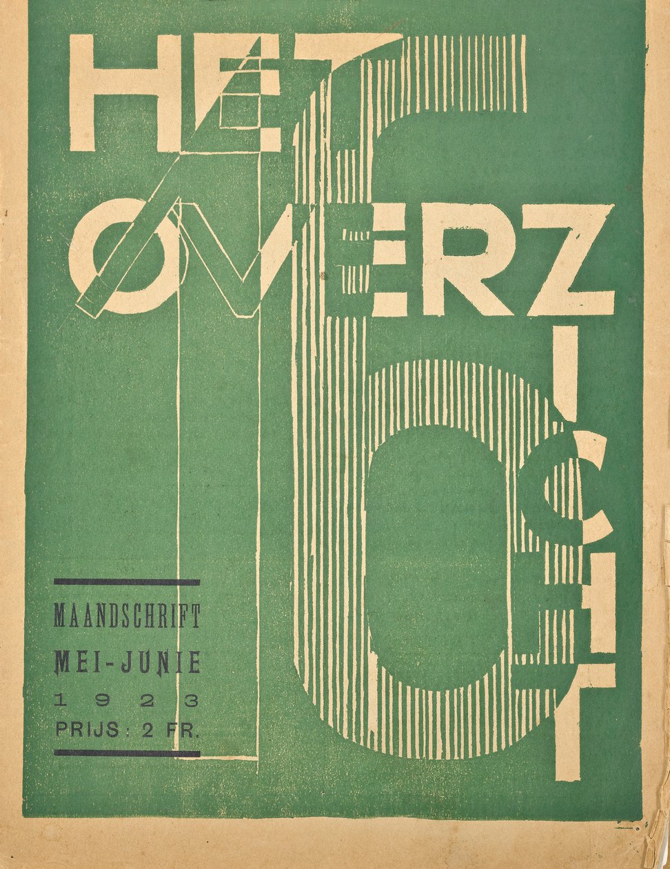 "Genel Bakış" dergisinin 1923 sayısı için kapak, 1923 by Belgian School