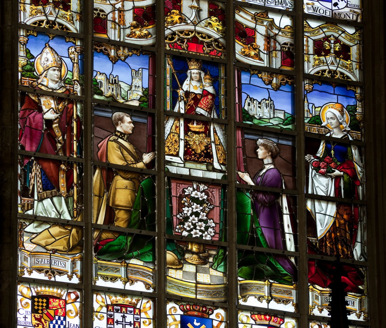 Vitray pencere, Our Lady of Sablon Kilisesi by Belgian School