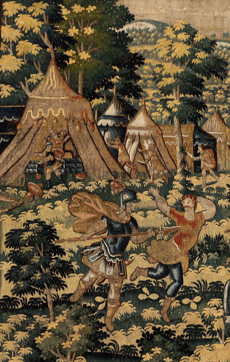 Cyrus II The Great'in Öyküsü, c.1590 (goblen) by Belgian School