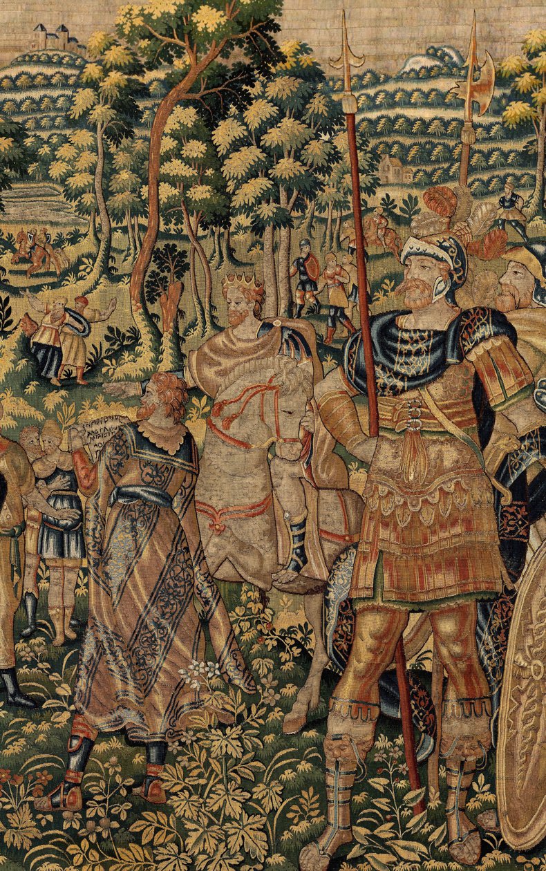 Cyrus II The Great'in Öyküsü, c.1590 (goblen) by Belgian School
