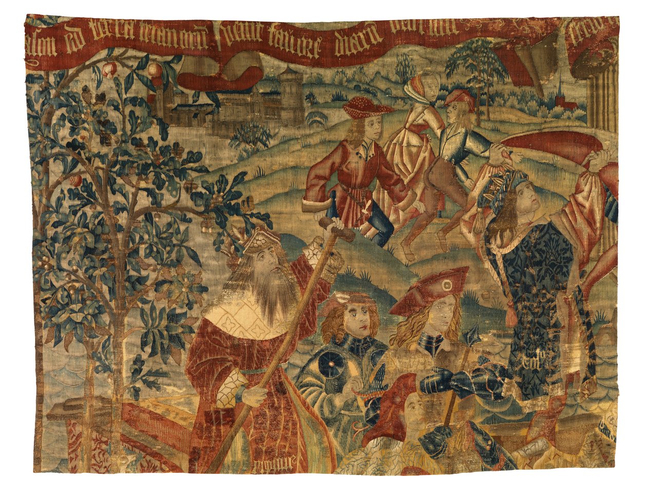 Goblen, Jason Altın Postu Arayışında, muhtemelen Tournai'den, 1510 dolayları (yün) by Belgian School