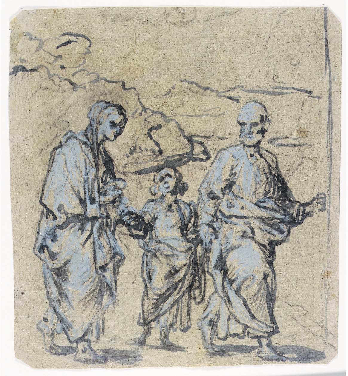 dünyevi üçlü by Belisario Corenzio