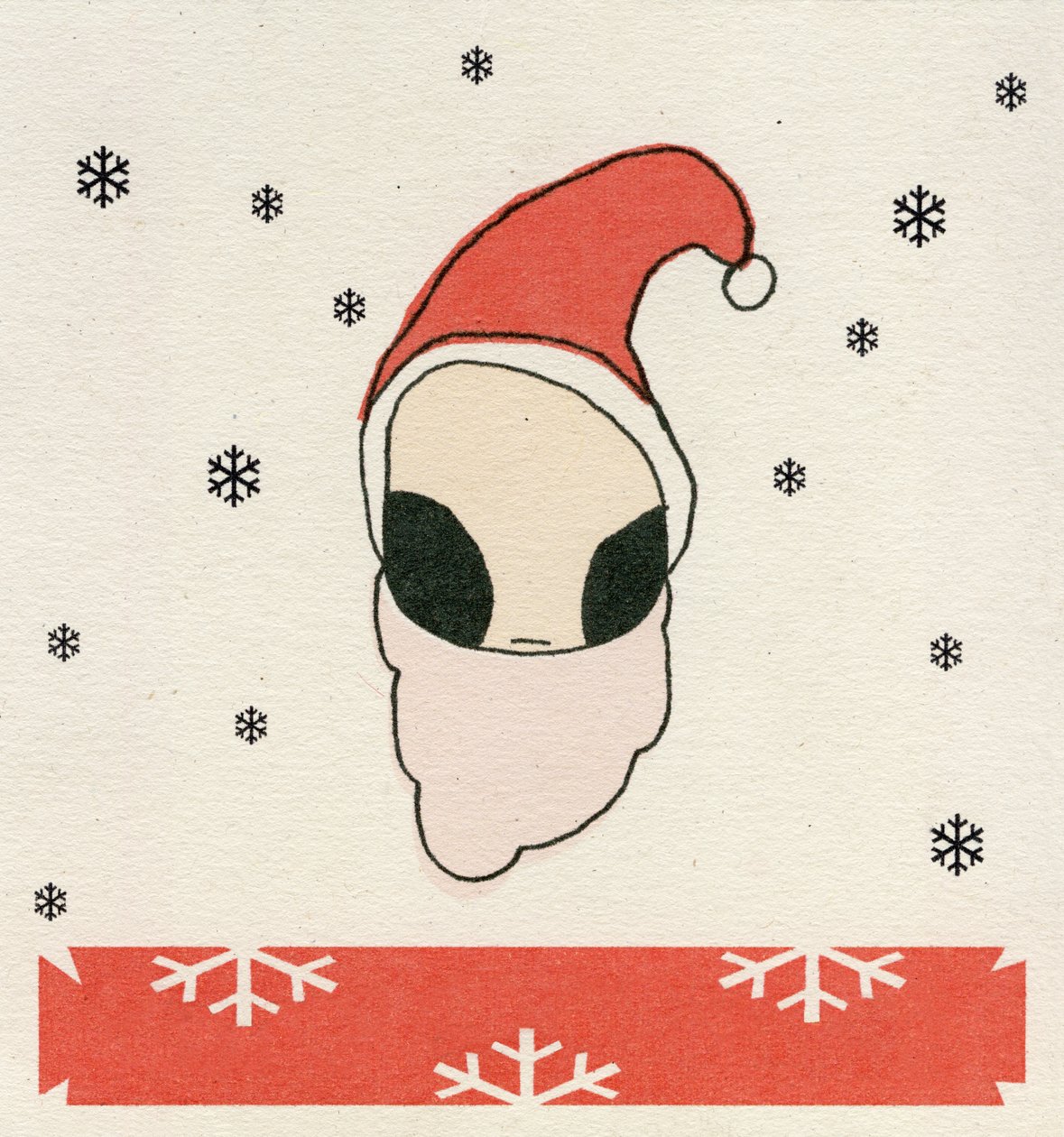 Santa Disguise, 2008, (kağıda dijital baskı) by Bella Larsson