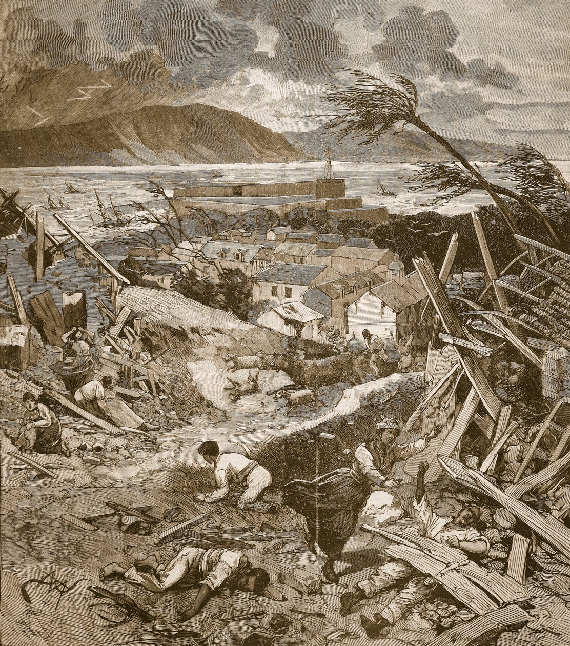 Bir Kasırganın Fort-de-France