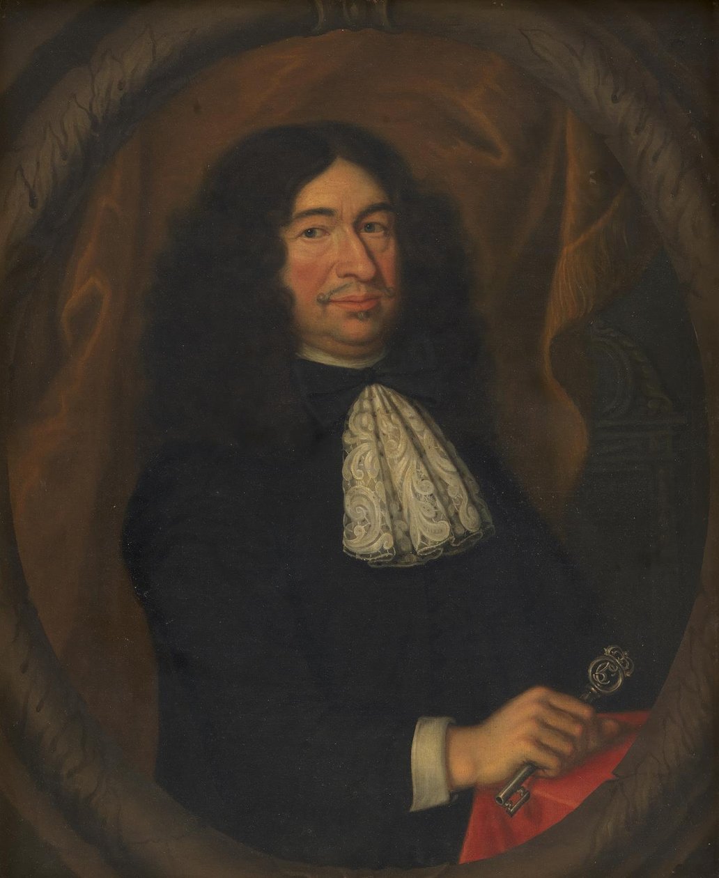 Sanatçının Babası, Bendix Grodtschilling the Elder, Kraliyet Kunstkammer Muhafızı by Bendix II Grodtschilling