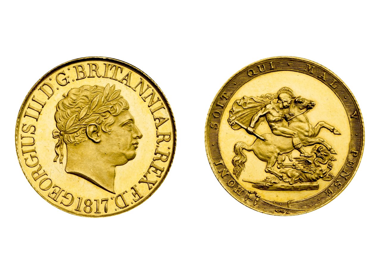 Egemen, 1817 (altın) by Benedetto Pistrucci