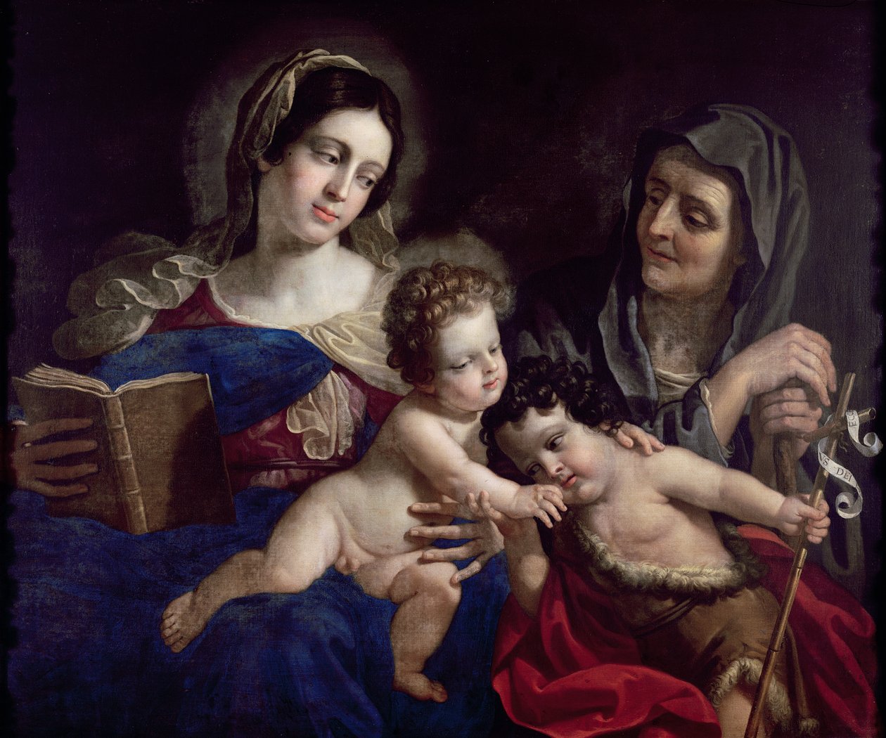 madonna ve çocuk by Benedetto the Elder Gennari