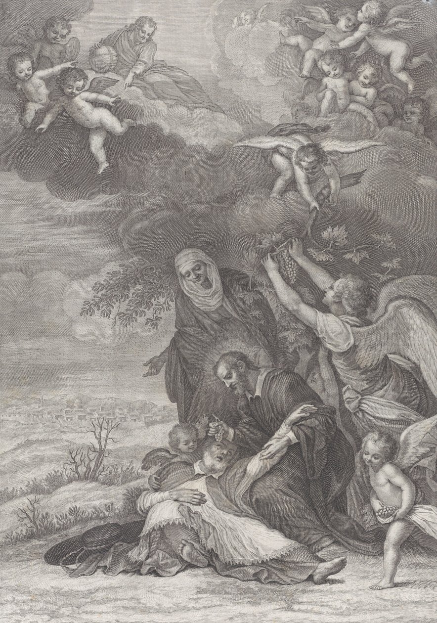 Bir Azizin Mucizesi, 1777 by Benedetto Eredi