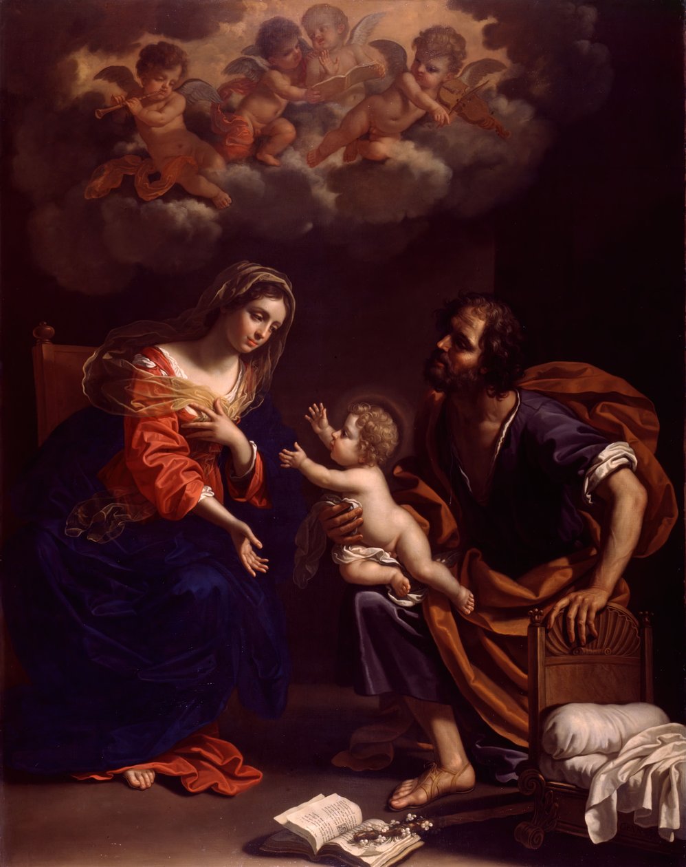 Kutsal Aile, 1682. by Benedetto Gennari