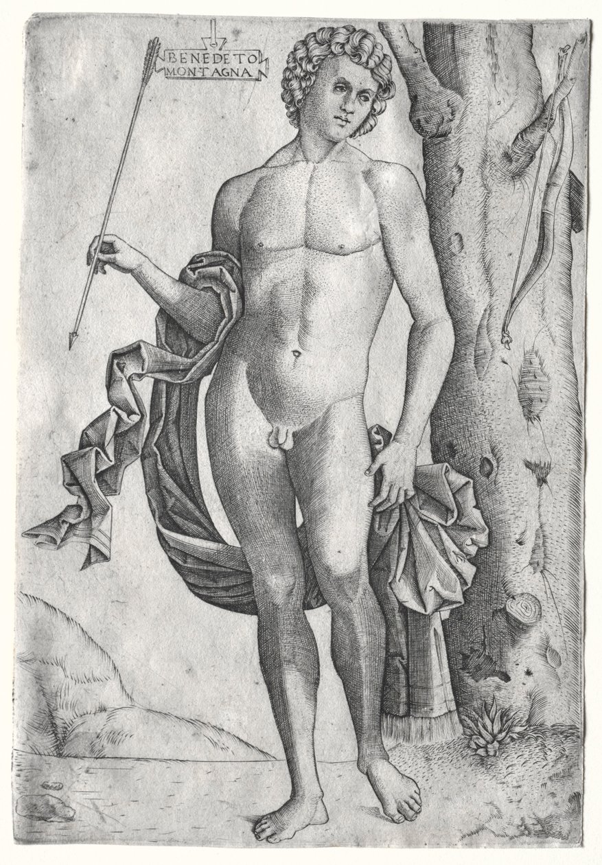 Oklu Adam, c. 1515. by Benedetto Montagna