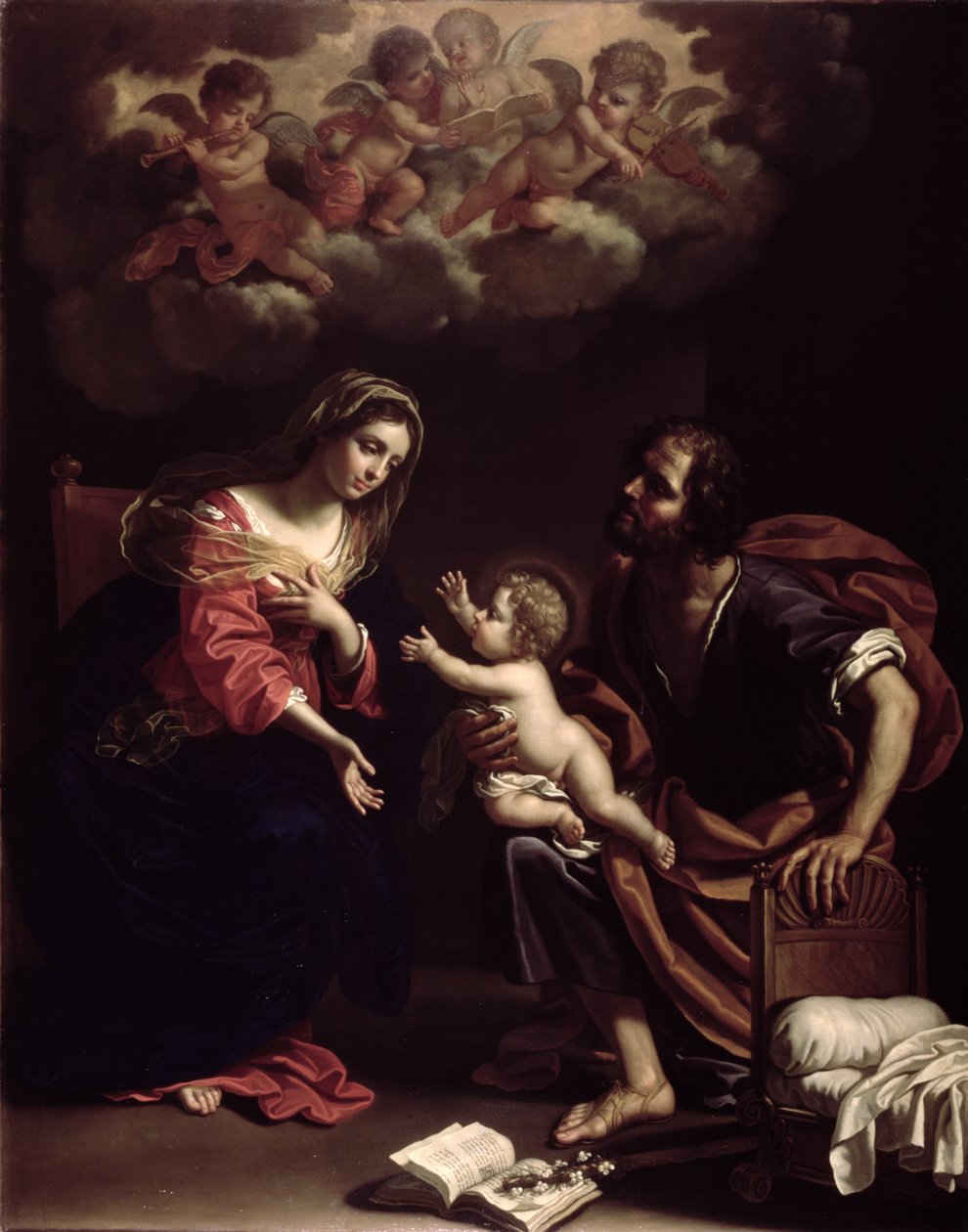 Kutsal Aile, 1682 by Benedetto the Younger Gennari
