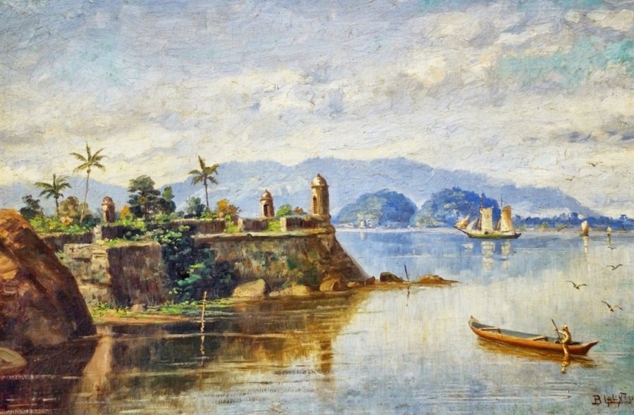 Itapema ve Outeirinhos Kalesi by Benedito Calixto