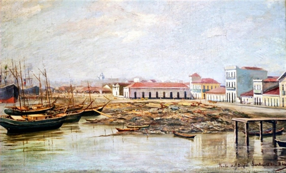 1886n yılında Piskopos Limanı by Benedito Calixto