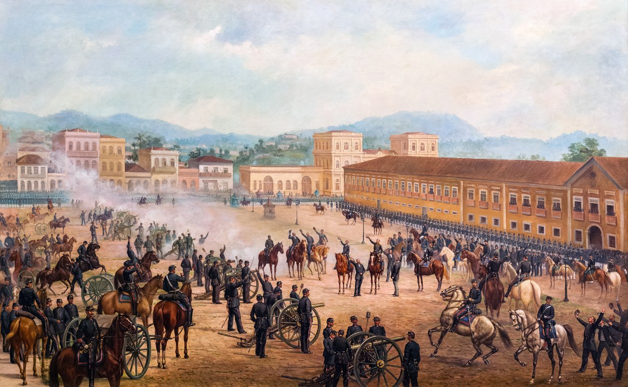 Cumhuriyetin ilanı by Benedito Calixto