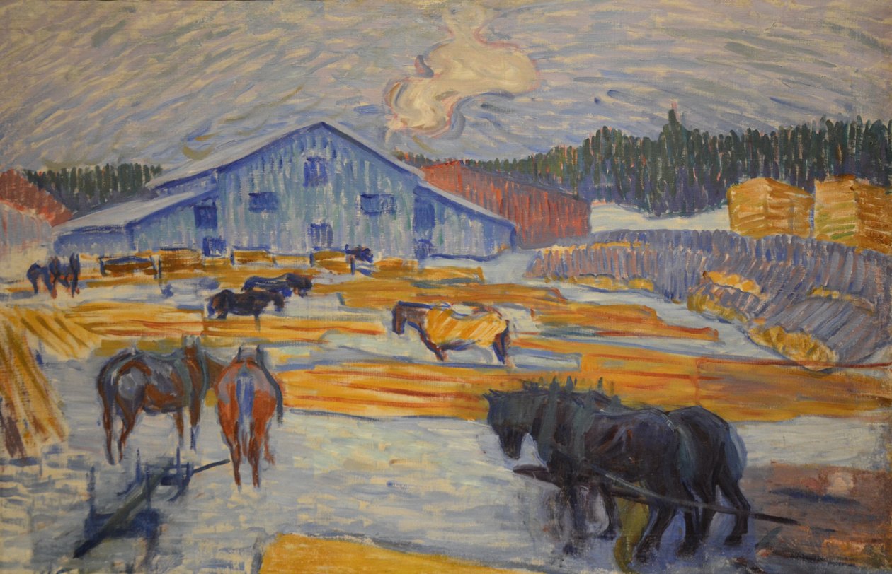 Ester Almqvist Sågverket Aneby by Bengt Oberger