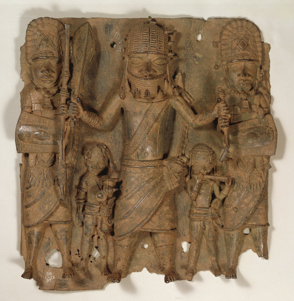 Benin Plak, Nijerya (pirinç) by Benin
