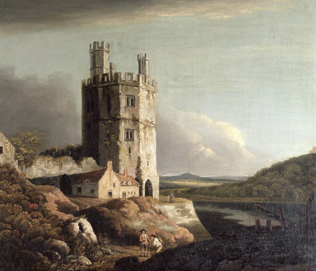Kartal Kulesi, Caernarvon Kalesi, 1802 by Benjamin Barker