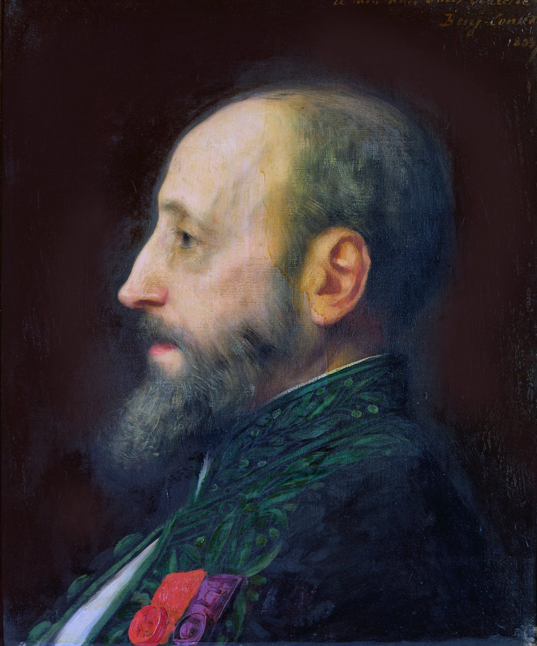 Jules Claretie (1840-1913) 1893 by Jean Joseph Benjamin Constant