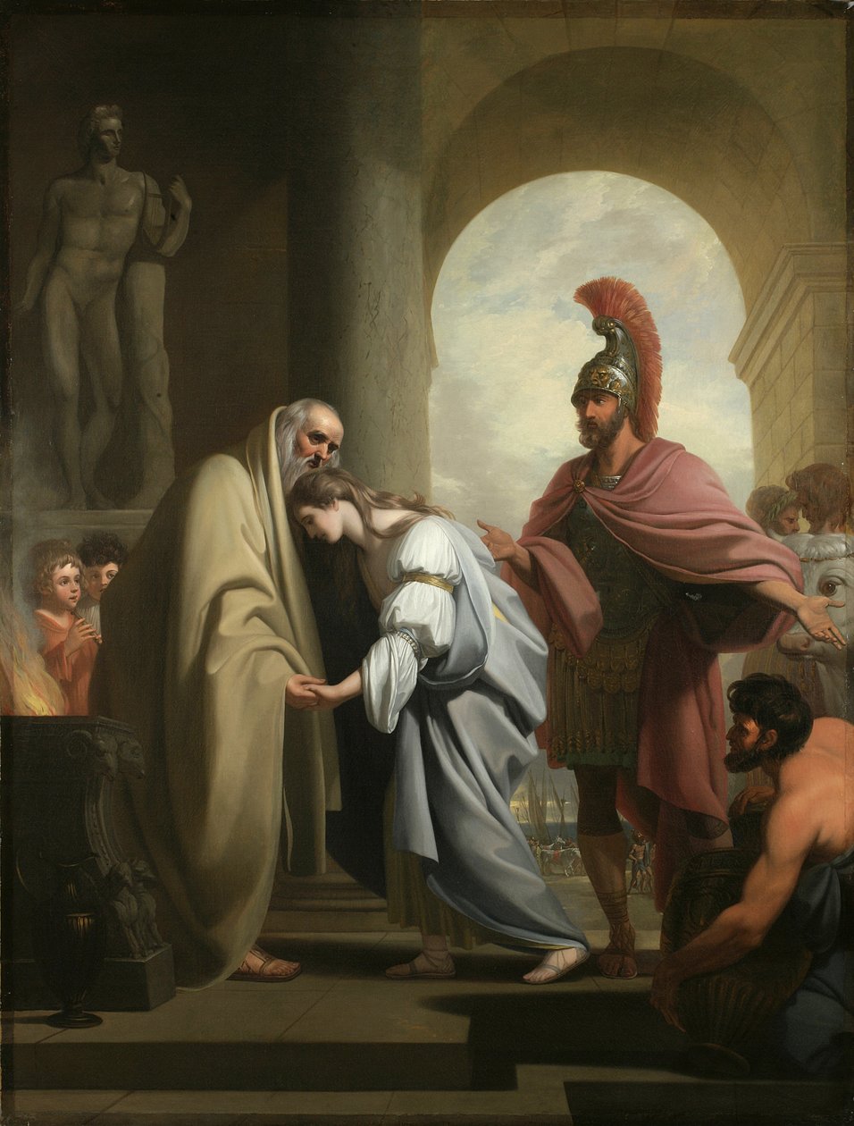 Chryseis Babasına Döndü, 1771 by Benjamin West