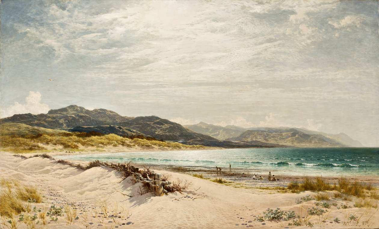 Cambria Sahili, 1889 by Benjamin Williams Leader