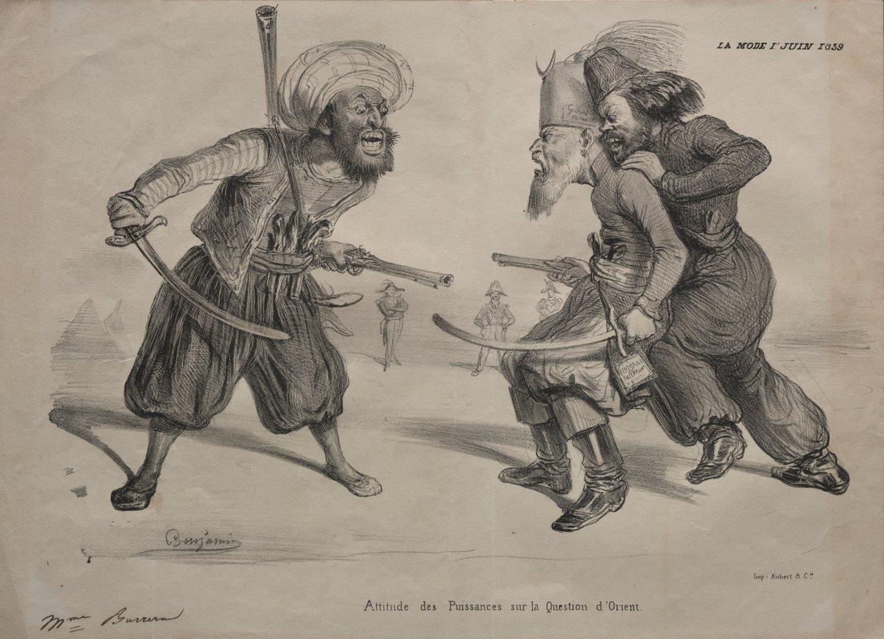 Doğu Sorununda İktidar Pozisyonları by Benjamin (Benjamin Roubaud)