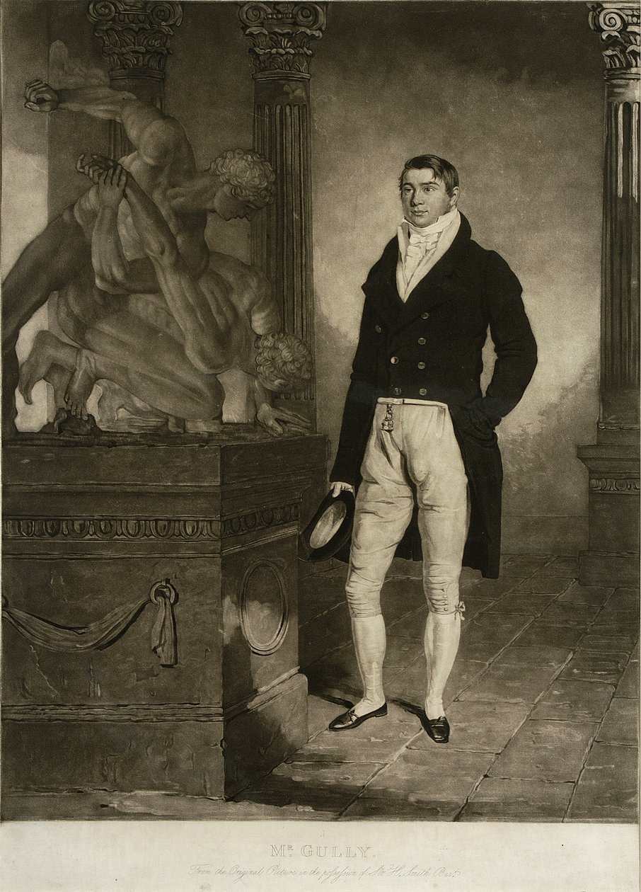 Bay Gully, Charles Turner (1774-1857) tarafından oyulmuş (mezzotint) by Benjamin (after) Marshall