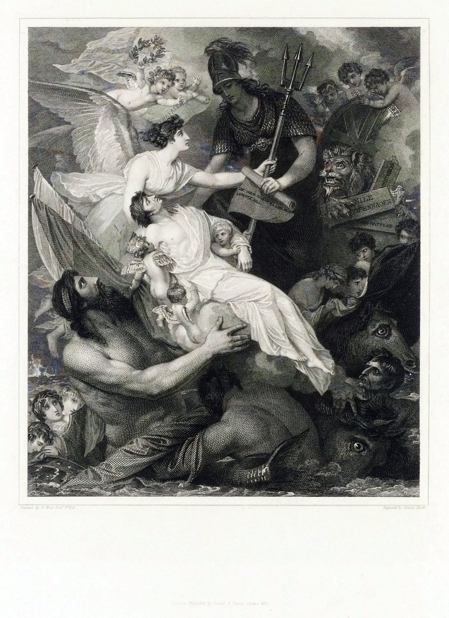  by Benjamin (after) West