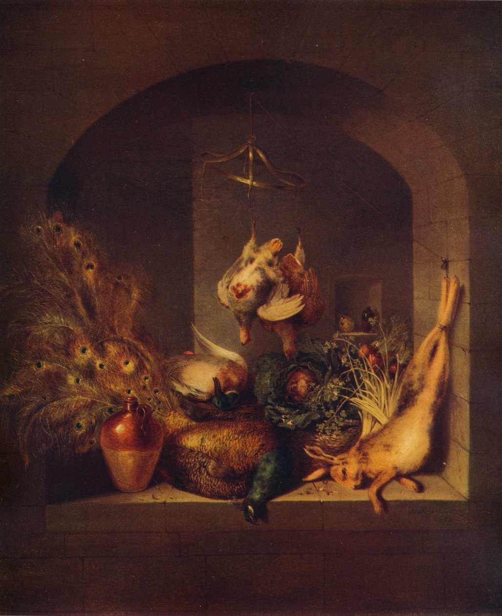 Natürmort, 1824 by Benjamin Blake