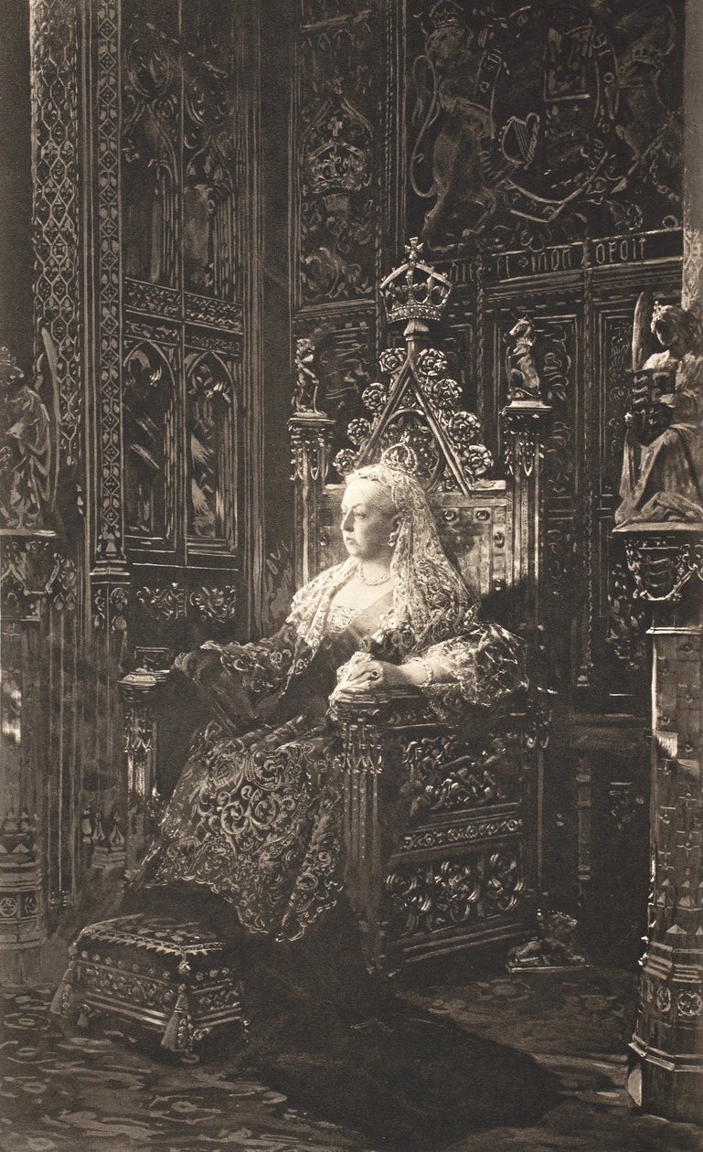 Kraliçe Victoria, 1901. by Benjamin Constant