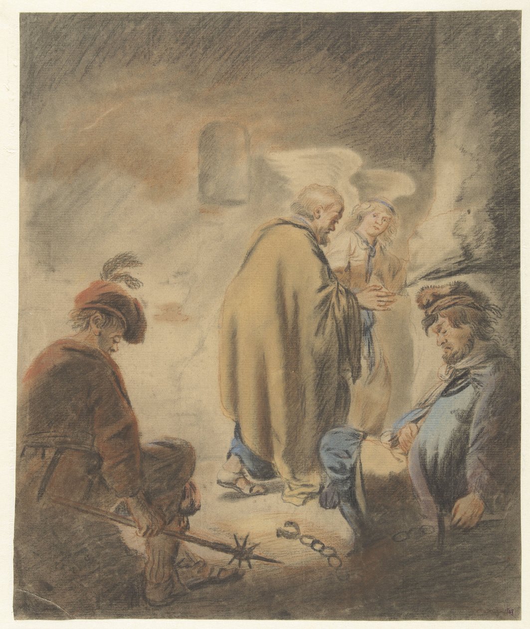 Peter hapisten çıktı by Benjamin Gerritsz Cuyp