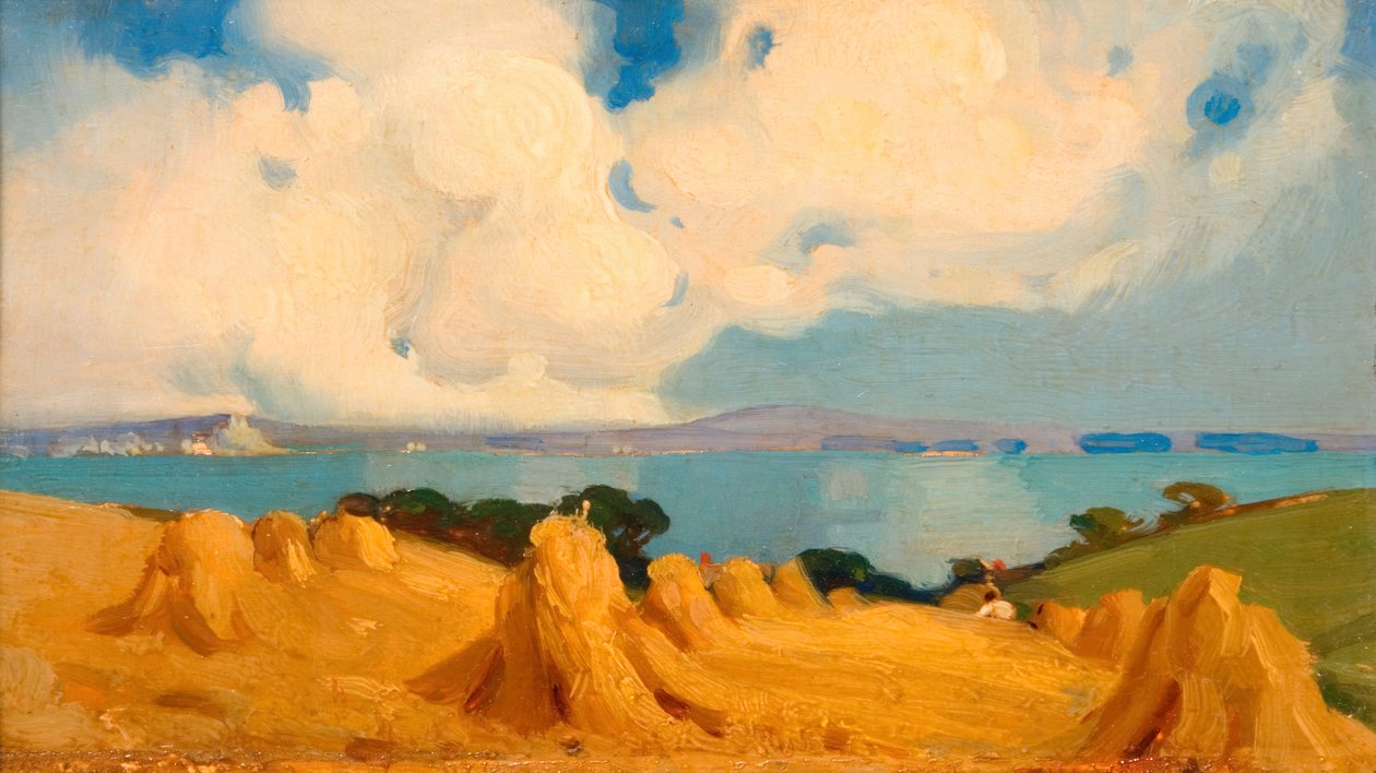 Mounts Bay, Cornwall, 1916-1924. by Benjamin Haughton