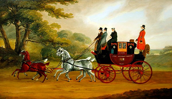 Glasgow ve London Royal Mail (gemide petrol) by Benjamin Herring