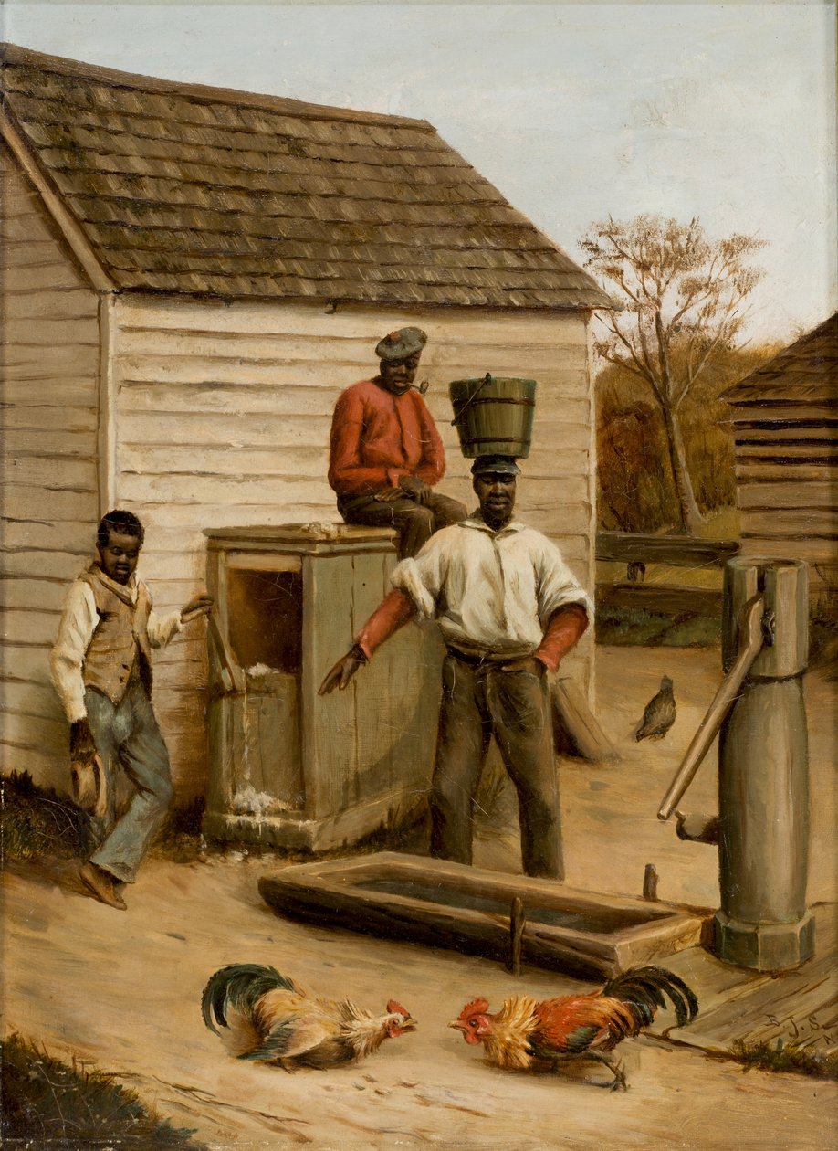 Ahır Yarrak Dövüşü, 1860 by Benjamin J. Severance