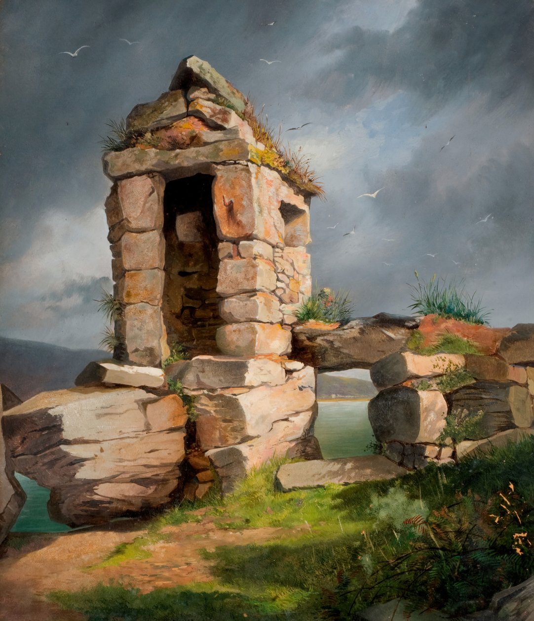 Harabeler, St Michael Dağı, Cornwall, 1858. by Benjamin Johnson