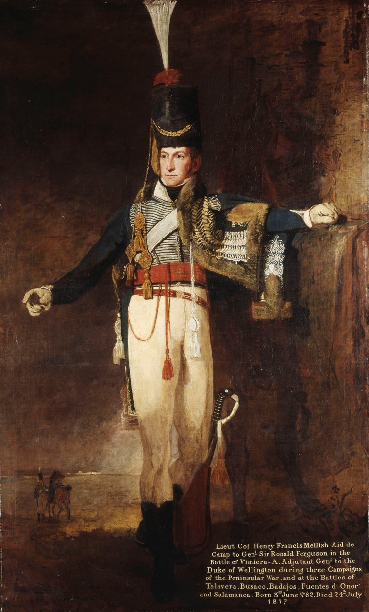 Kaptan, daha sonra Yarbay, Henry Francis Mellish