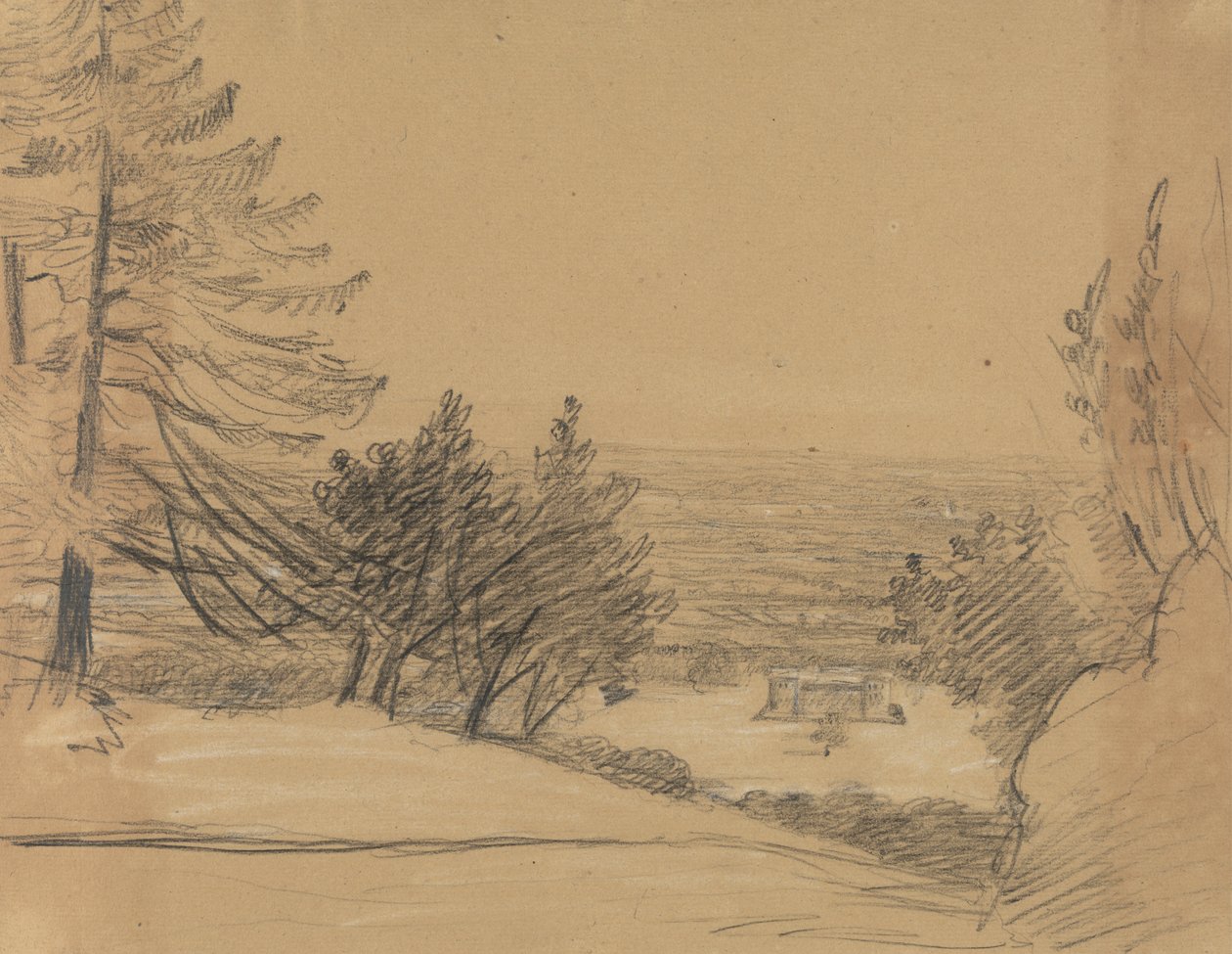 Şatolu Manzara by Benjamin Robert Haydon