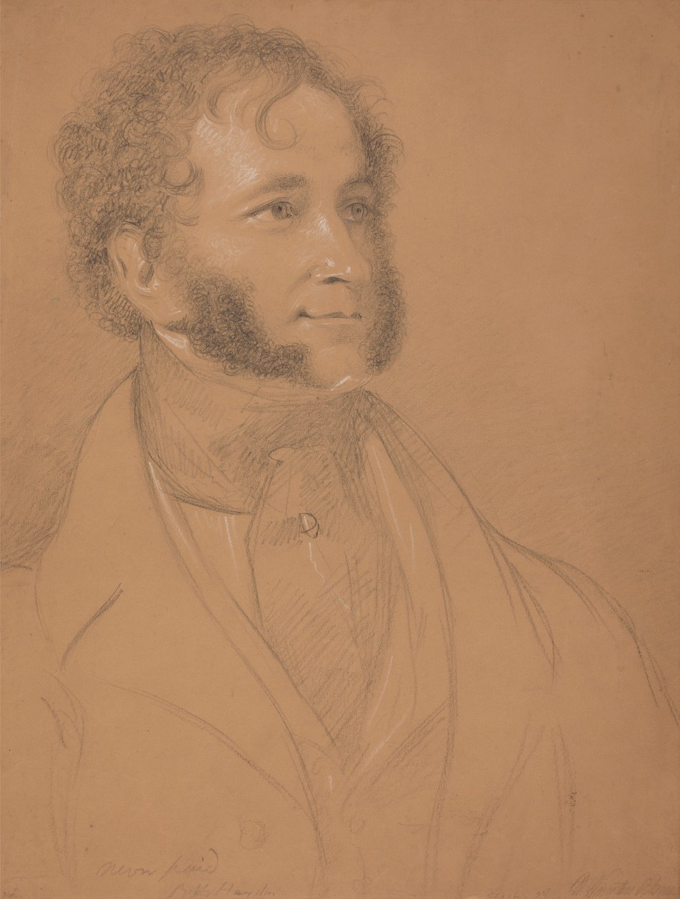 Bir Beyefendinin Portresi (W. Winston?) by Benjamin Robert Haydon