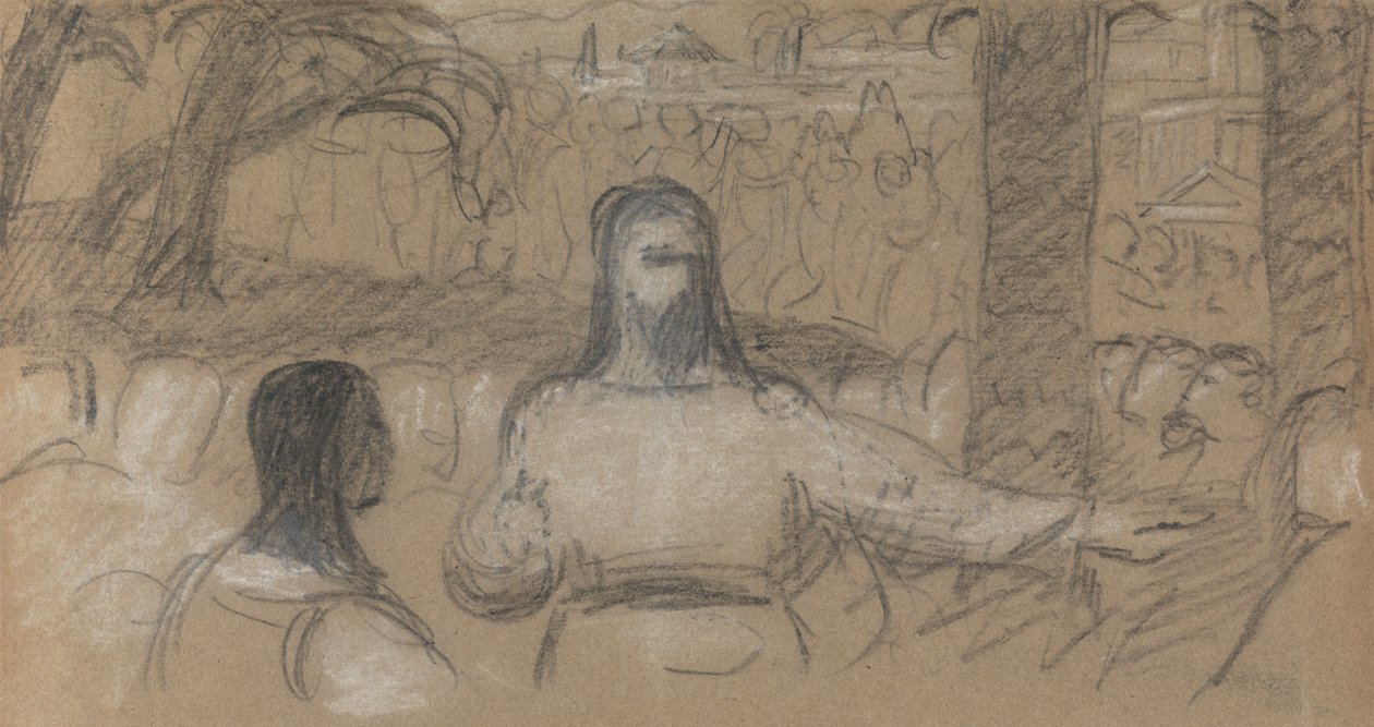 Study For, Mesih'in Kudüs'e Girişi by Benjamin Robert Haydon