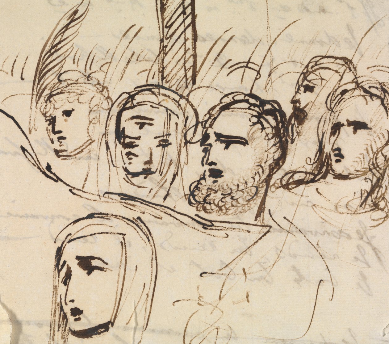 Study For, Mesih'in Kudüs'e Girişi by Benjamin Robert Haydon