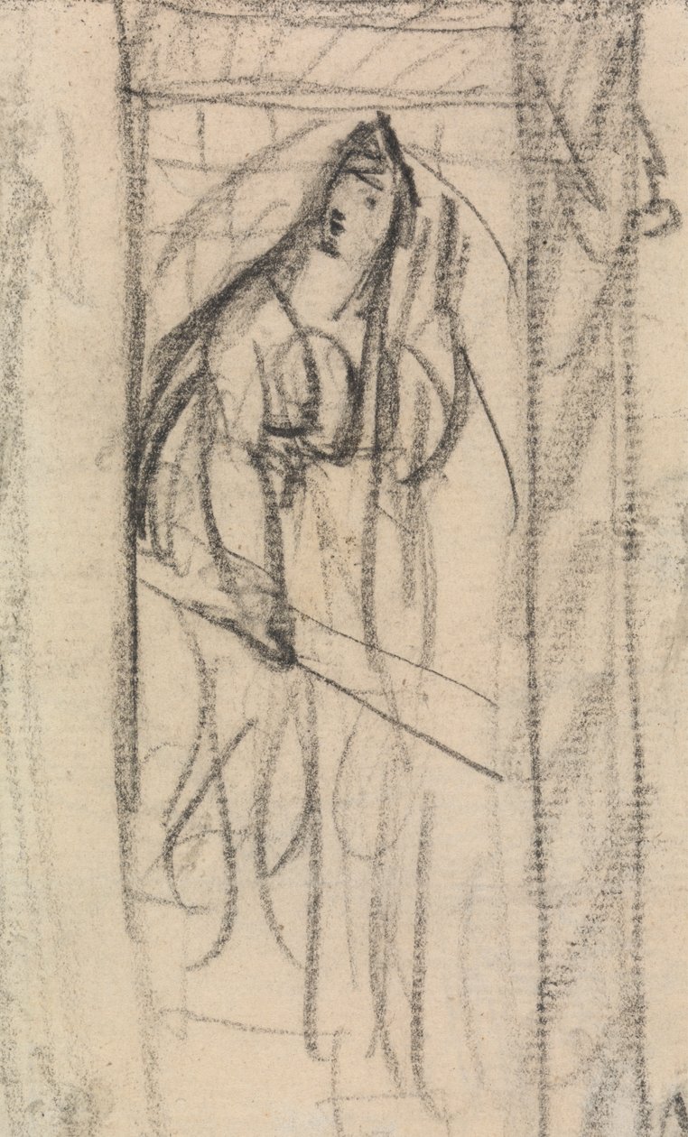 Duncan Cinayeti - Lady Macbeth, Yaklaşan Macbeth ve Ceset by Benjamin Robert Haydon