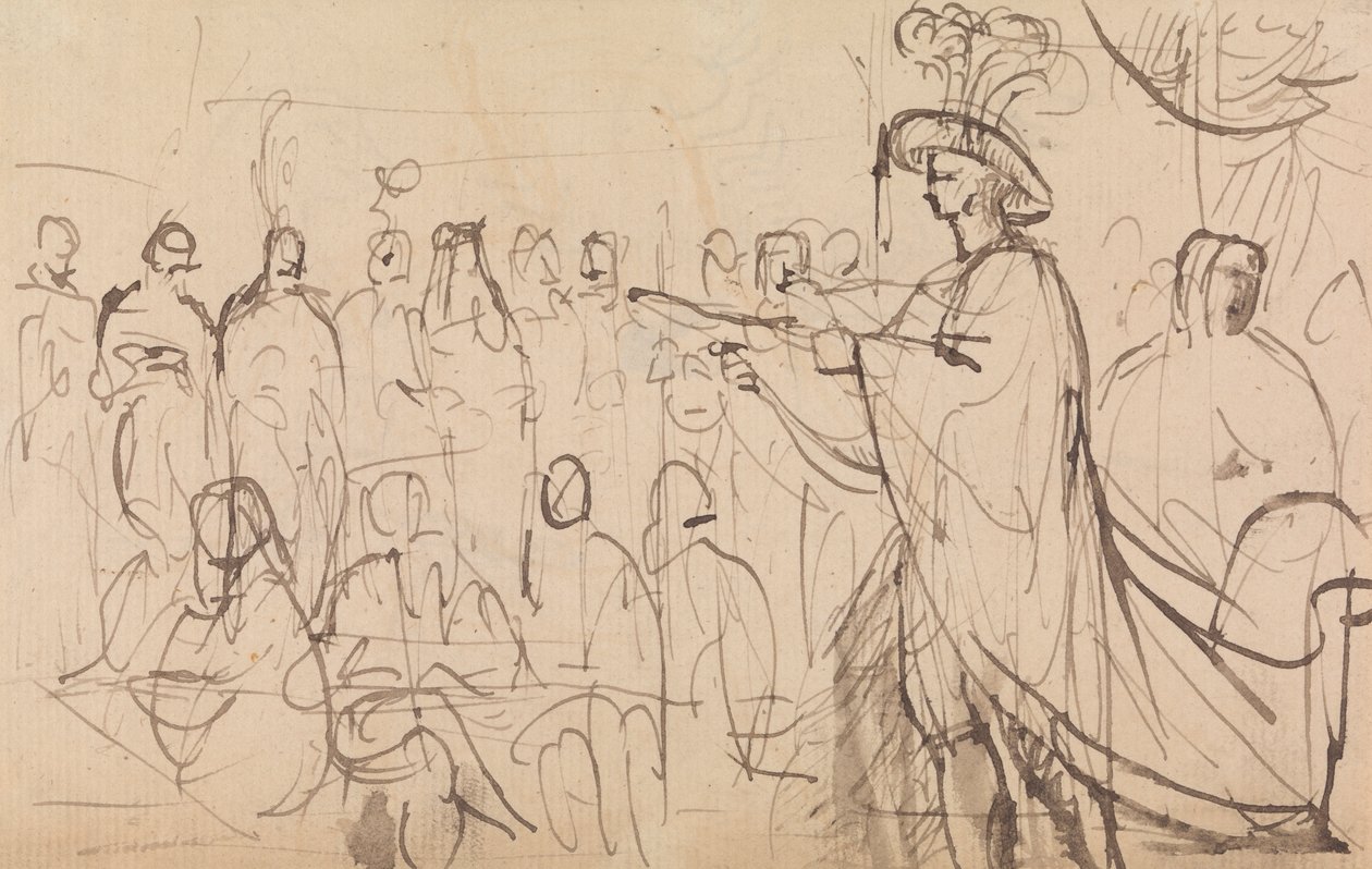 Prens Naibi, Sahne iV by Benjamin Robert Haydon