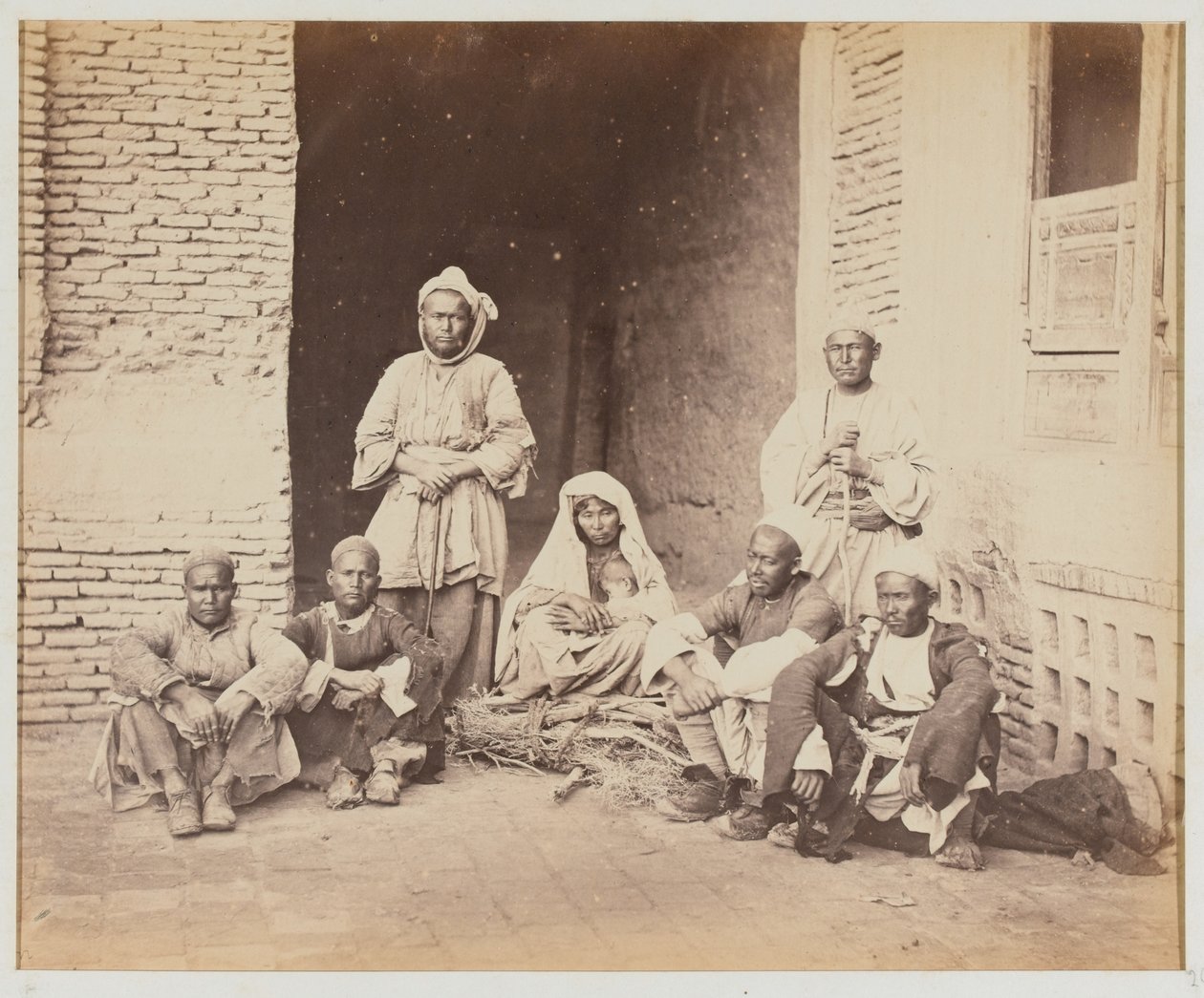 Bir grup Hazara by Benjamin Simpson