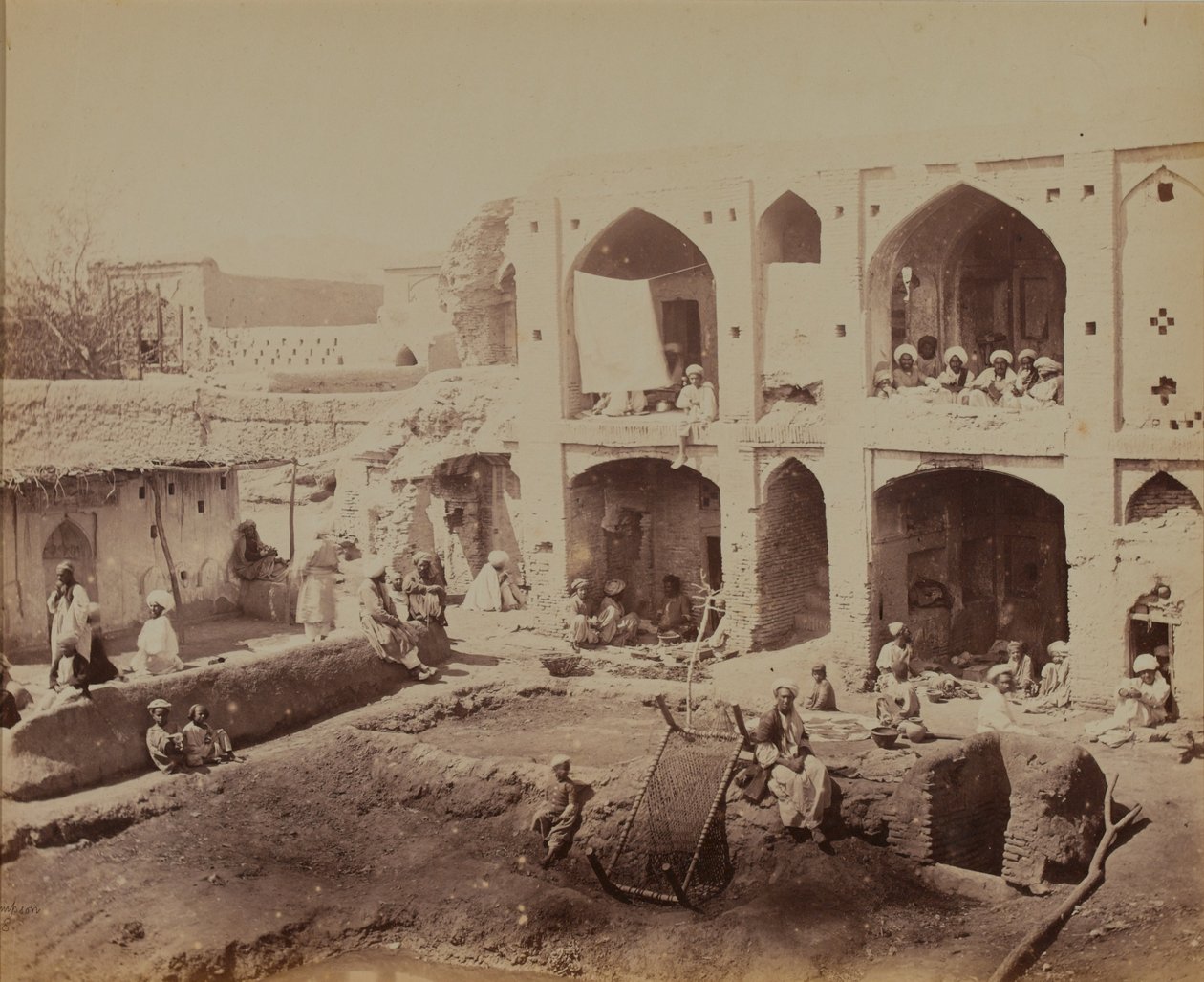Sokak sahnesi, Kandahar by Benjamin Simpson