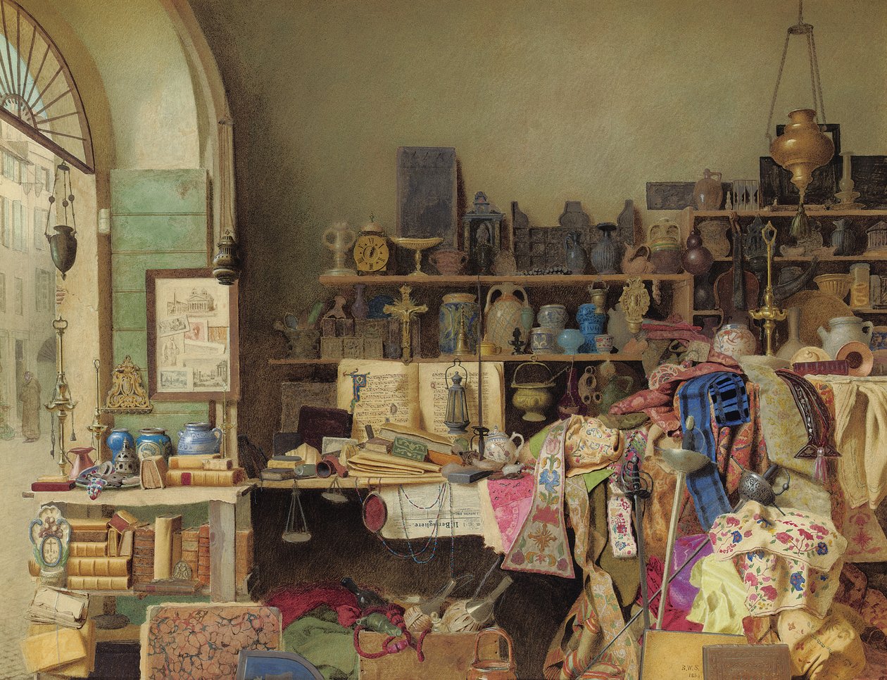 Biraz Roma; Biraz Roma, 1884 by Benjamin Walter Spiers