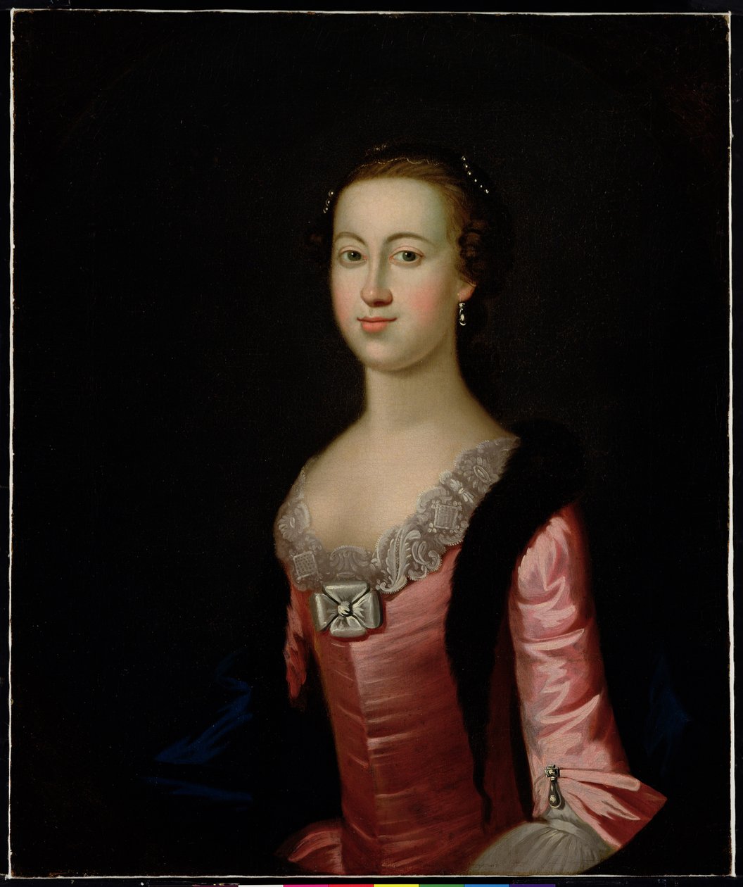 Ann Inglis, c.1757 (tuval üzerine yağlı boya) by Benjamin West