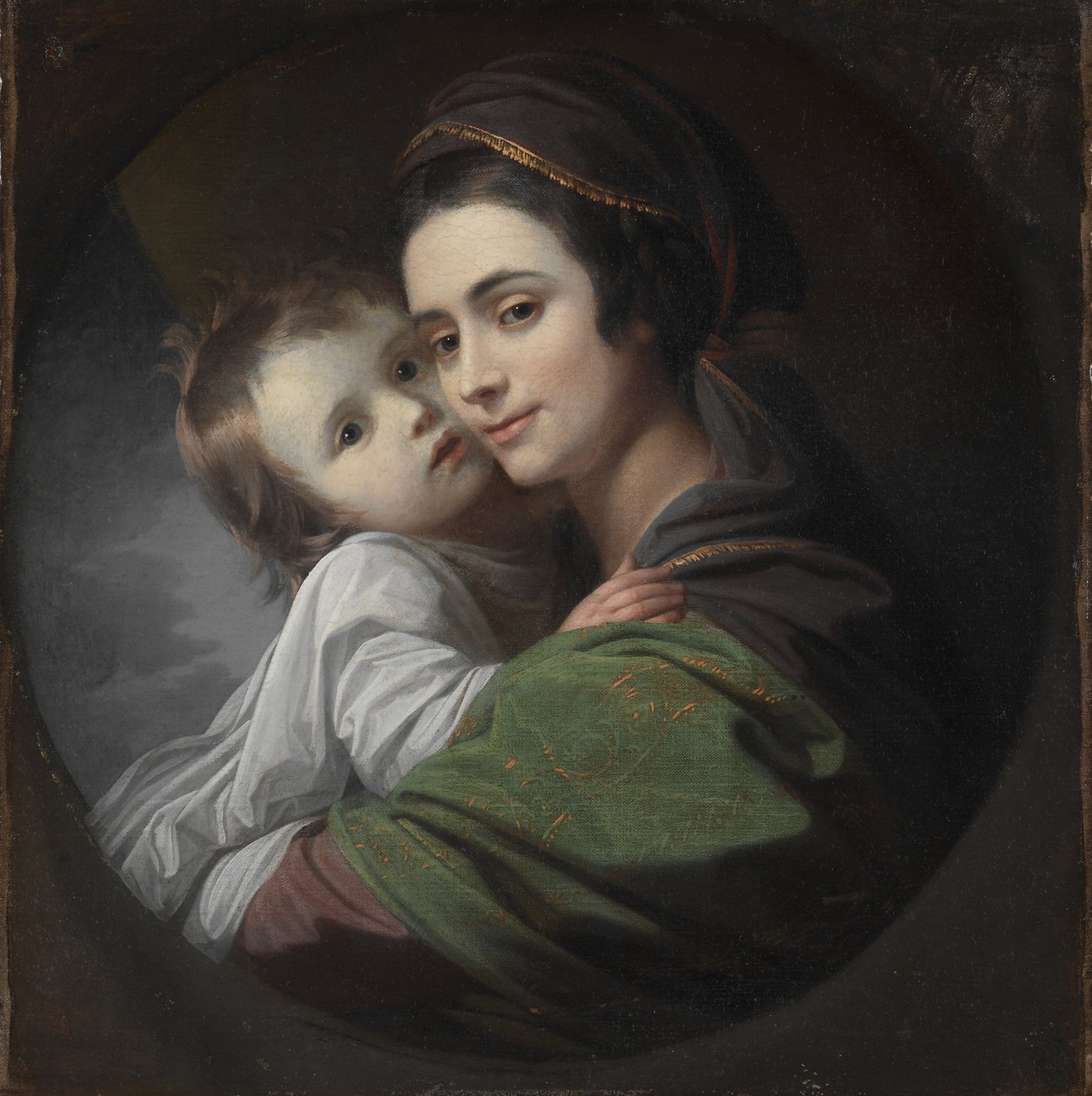 Elizabeth Shewell West ve Oğlu Raphael by Benjamin West