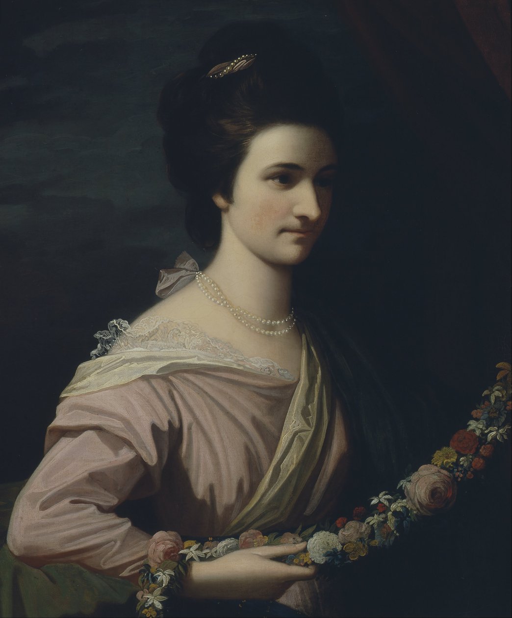Bayan Elizabeth Milward by Benjamin West