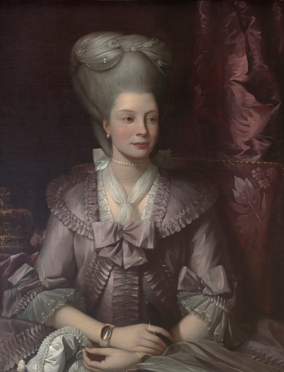 Kraliçe Charlotte by Benjamin West