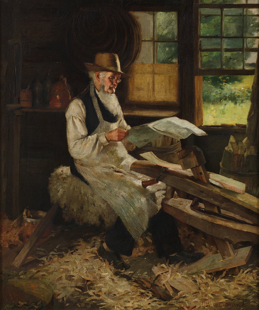 Boş Bir An by Benjamin West Clinedinst