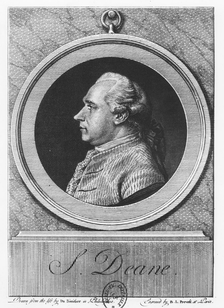 Silas Deane by Benoit-Louis Prevost
